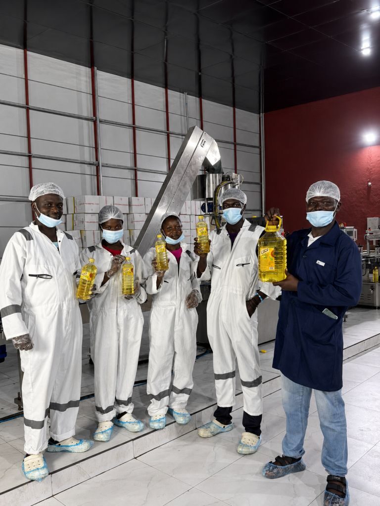 The ONZ Foods production team at work in the factory